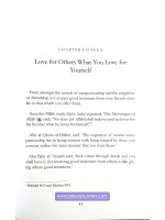 Etiquette and Morals of Companionship